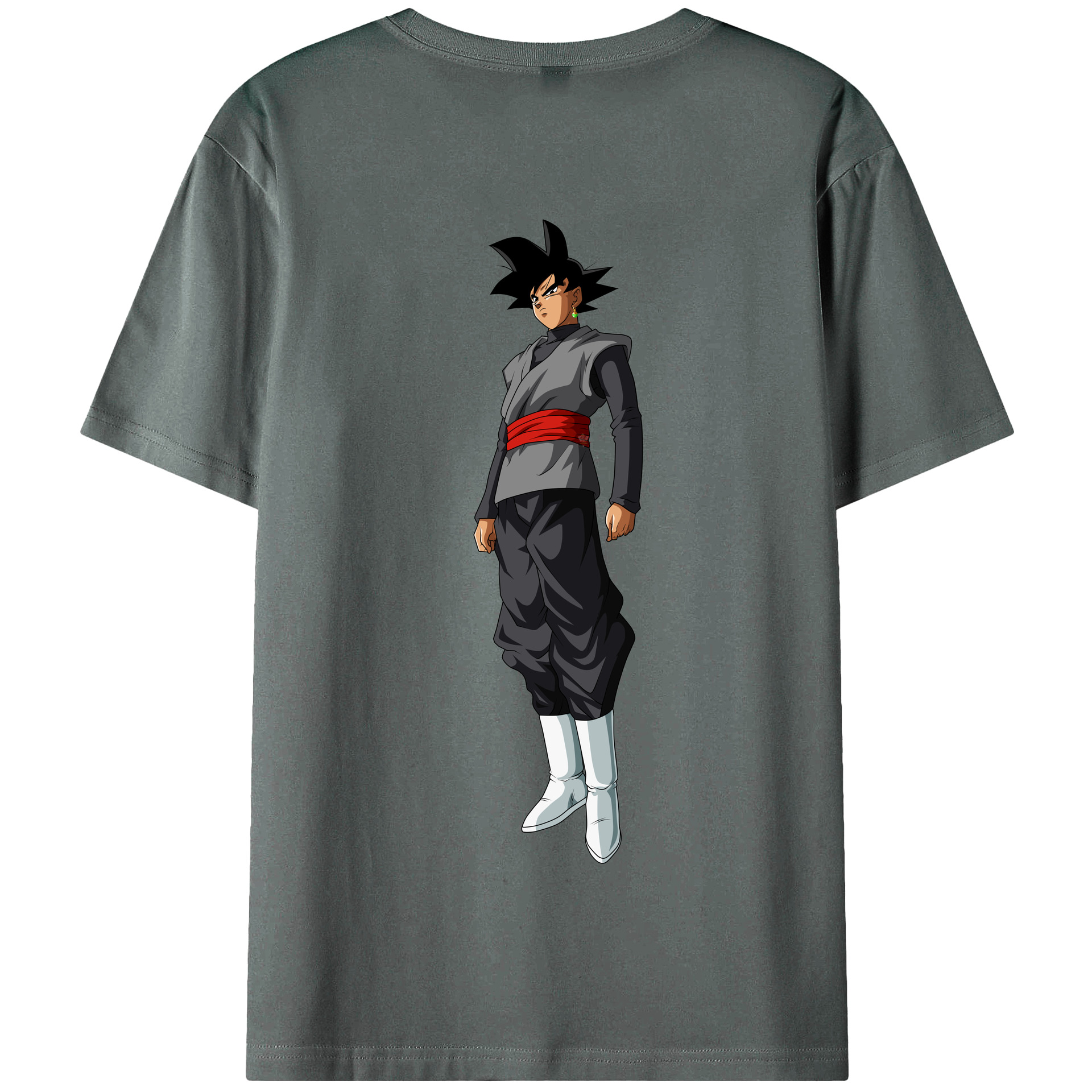 （画像用） ドラゴンボール ベジータ四世（Bejīta Yonsei）DRAGON BALL Vegeta IV 綿100％半袖Tシャツ（背面プリント）